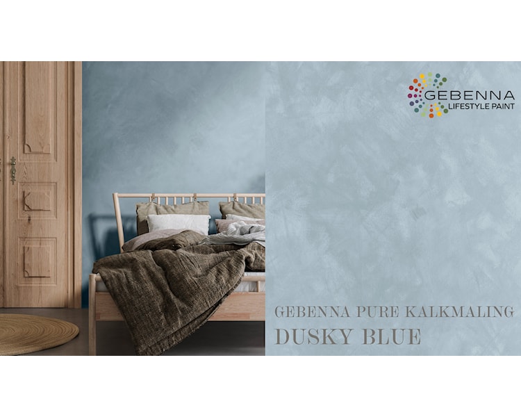 DUSKY BLUE KALKMALING
